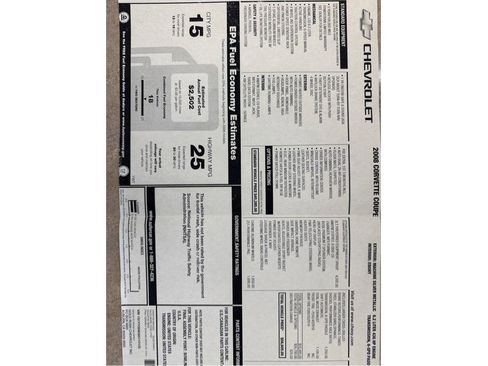 Used 2008 Chevrolet Corvette Coupe 2D w/ Preferred Equipment Group image 30