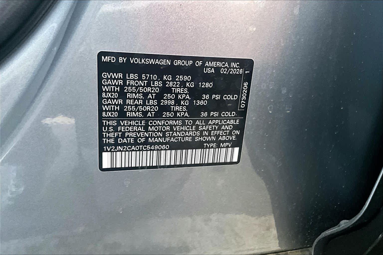 New 2026 Volkswagen Atlas SE FWD image 19