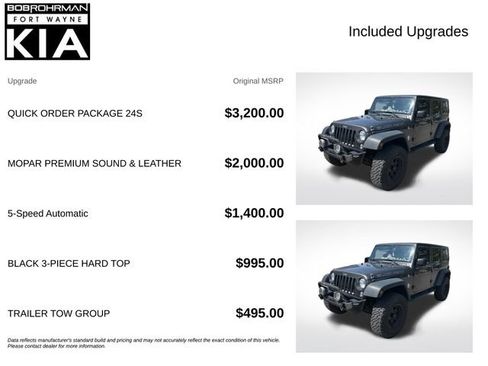 Used 2017 Jeep Wrangler Unlimited Sport w/ Quick Order Package 24S AWD/4WD image 4