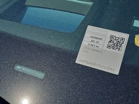 Certified 2026 Genesis G70 3.3T Sport Prestige RWD image 24