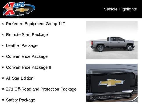 New 2026 Chevrolet Silverado 2500 LT w/ All Star Edition AWD/4WD image 3