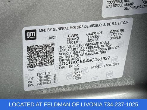Used 2025 Chevrolet Silverado 1500 LTZ w/ LTZ Premium Package AWD/4WD image 35