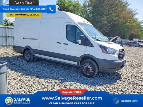 Used 2018 Ford Transit 350 148 High Roof Extended DRW RWD image 5