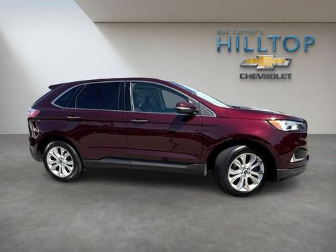 Used 2020 Ford Edge Titanium w/ Class II Trailer Tow Package AWD/4WD image 3