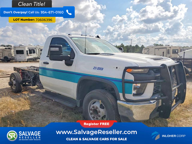 Used 2022 Chevrolet Silverado 3500 W/T w/ WT Fleet Convenience Package RWD image 5