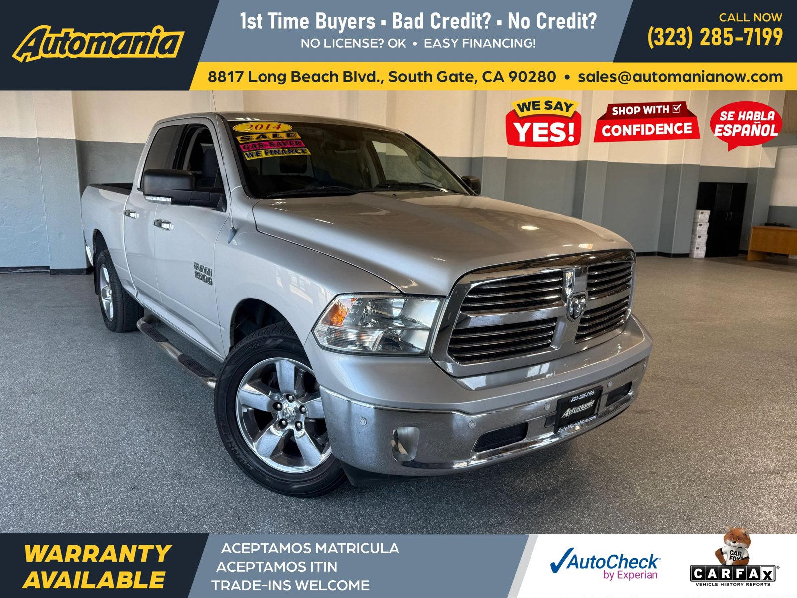 Used 2014 RAM 1500 Big Horn AWD/4WD image 1