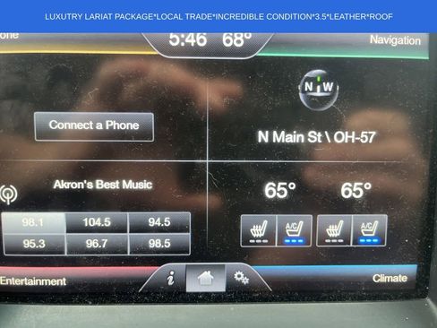 Used 2014 Ford F150 Lariat w/ Equipment Group 502A Luxury image 27