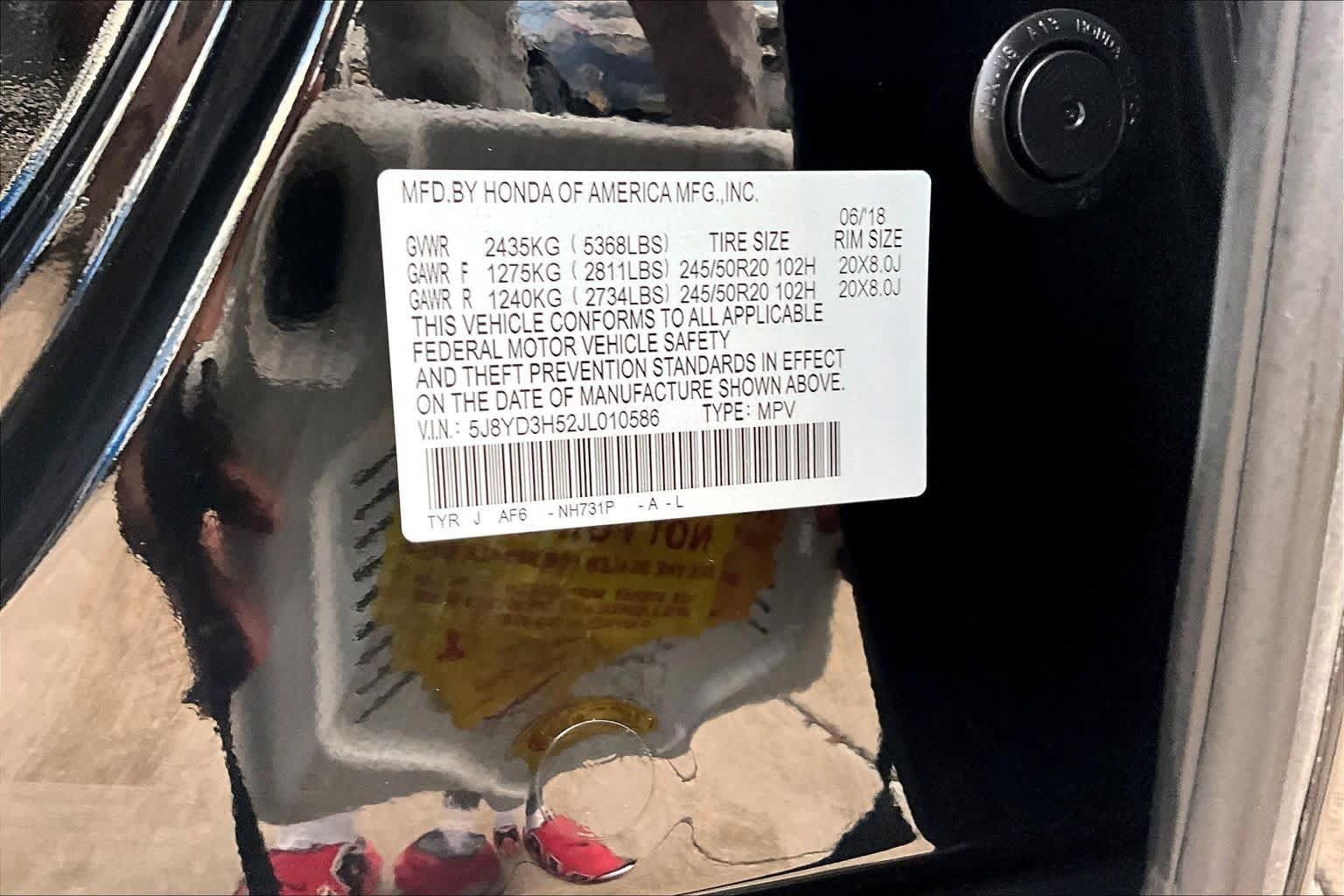 Used 2018 Acura MDX w/ Technology Package FWD image 34