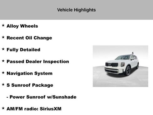 Certified 2024 Kia Telluride S w/ S Sunroof Package image 19