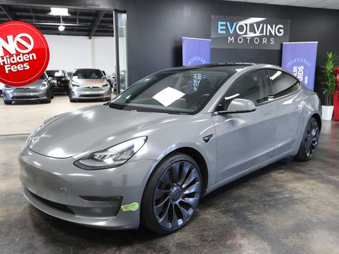 Used 2019 Tesla Model 3 Performance AWD/4WD image 1