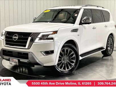 Used 2021 Nissan Armada Platinum w/ Captain's Chairs Package