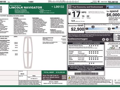 New 2026 Lincoln Navigator L Reserve w/ Jet Appearance Package