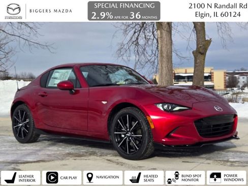 New 2025 MAZDA MX-5 Miata RF Grand Touring w/ Appearance Package image 1