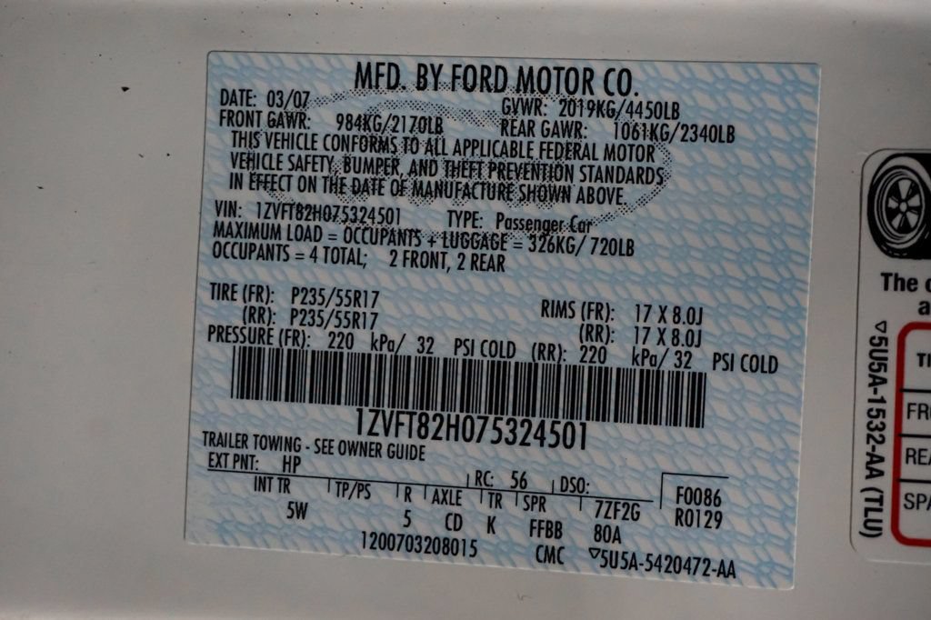 Used 2007 Ford Mustang GT Premium RWD image 17