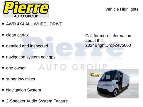 Used 2024 Chevrolet Brightdrop 600 w/ Battery Pack, Max Range AWD/4WD image 7