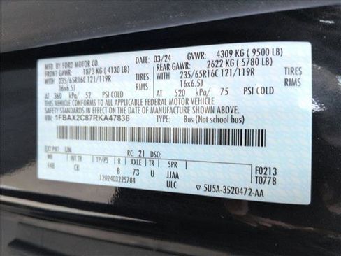 Used 2024 Ford Transit 350 XLT image 23