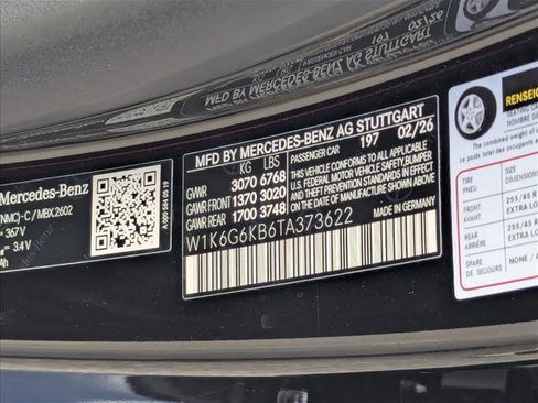 New 2026 Mercedes-Benz S 580e 4MATIC Sedan image 17