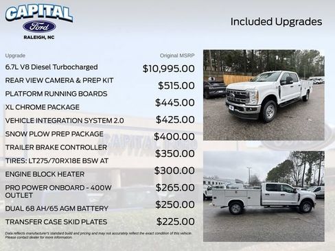 New 2026 Ford F350 XL w/ XL Chrome Package AWD/4WD image 3