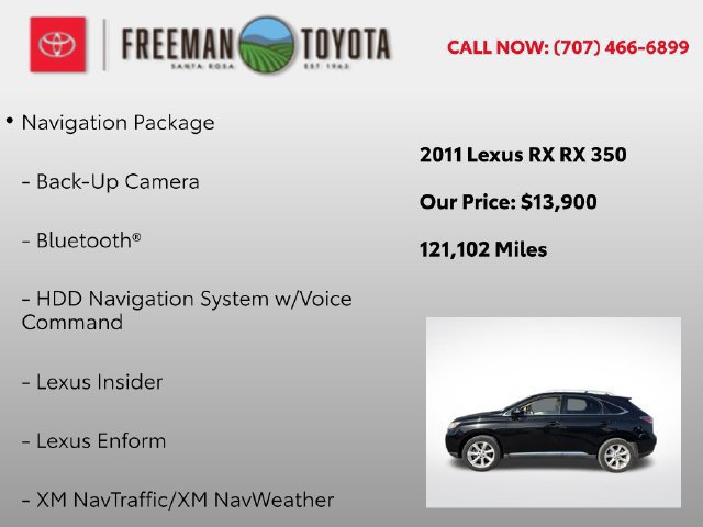 Used 2011 Lexus RX 350 2WD w/ Premium Pkg image 5