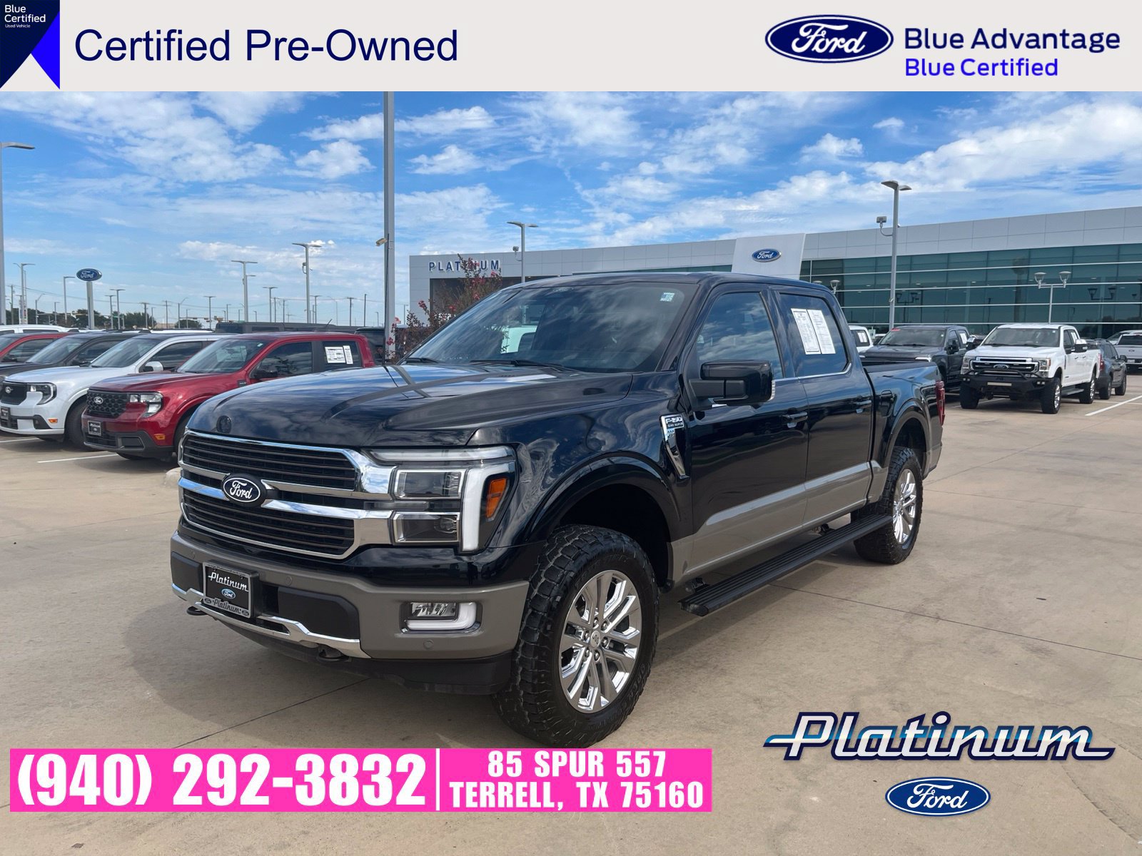 Used 2025 Ford F150 King Ranch w/ FX4 Off-Road Package AWD/4WD 360° Tour