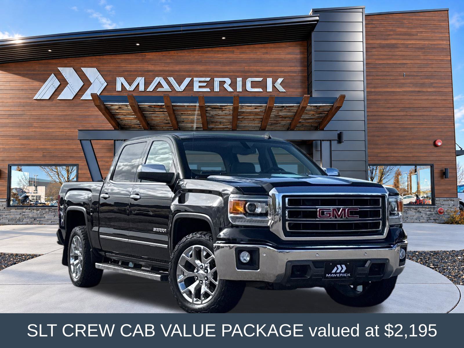 Used 2014 GMC Sierra 1500 SLT w/ SLT Crew Cab Value Package AWD/4WD 360° Tour