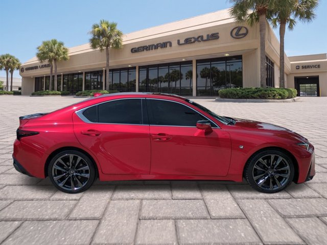 Certified 2024 Lexus IS 350 F Sport w/ Navigation Package RWD image 3
