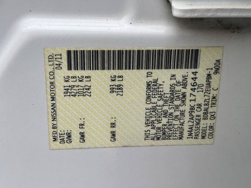 Used 2011 Nissan Altima 2.5 SL w/ 2.5SL Pkg FWD image 42