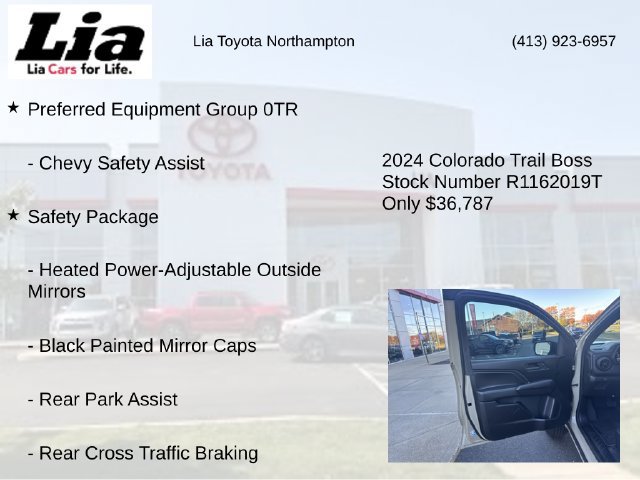 Used 2024 Chevrolet Colorado Trail Boss w/ Advanced Trailering Package AWD/4WD image 7