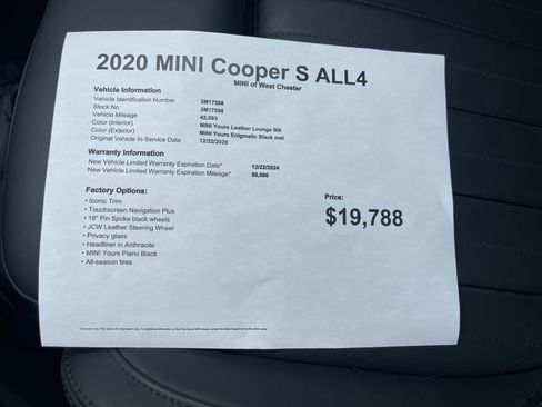 Used 2020 MINI Cooper Countryman S AWD/4WD image 18
