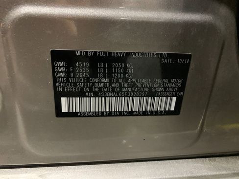 Used 2015 Subaru Legacy 2.5i Limited image 7