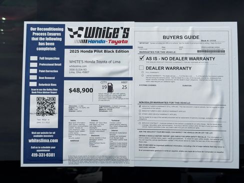 Used 2025 Honda Pilot Black Edition image 42