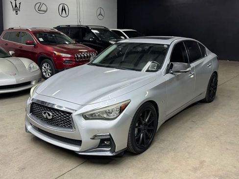 Used 2018 INFINITI Q50 Sport w/ Sensory Package (Sport) RWD image 3