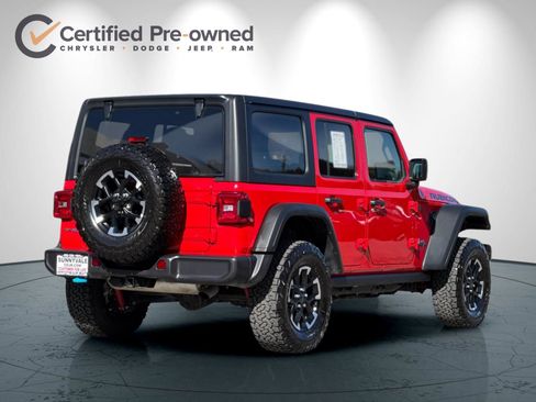 Certified 2025 Jeep Wrangler Unlimited Rubicon 4xe AWD/4WD image 4
