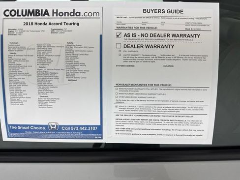 Used 2018 Honda Accord Touring image 36
