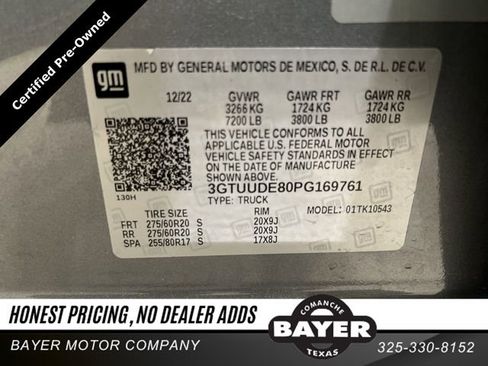 Certified 2023 GMC Sierra 1500 SLT image 31