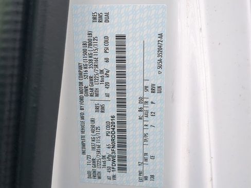 New 2024 Ford E-350 and Econoline 350 Super Duty w/ Power Windows & Locks Group RWD image 52