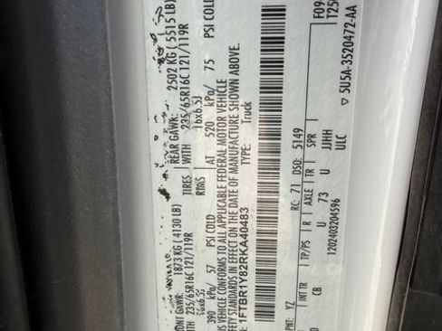 Used 2024 Ford Transit 250 Low Roof w/ Exterior Upgrade Package RWD image 8