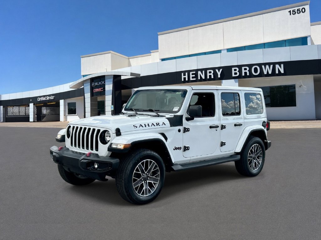 Used 2021 Jeep Wrangler Unlimited Sahara AWD/4WD image 1