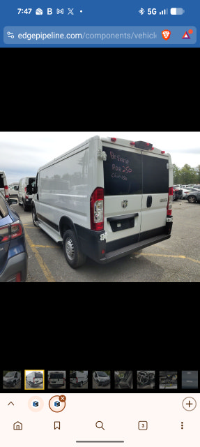 Used 2025 RAM ProMaster 2500 w/ U-Haul Equipment Group FWD image 7