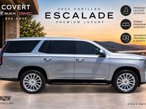 Used 2023 Cadillac Escalade Premium Luxury w/ LPO, Floor Liner Package AWD/4WD image 4