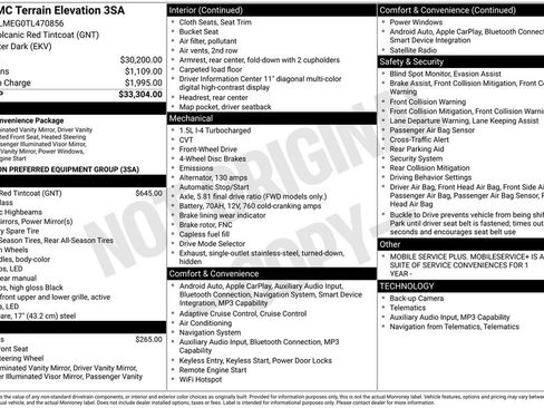 New 2026 GMC Terrain Elevation FWD image 16