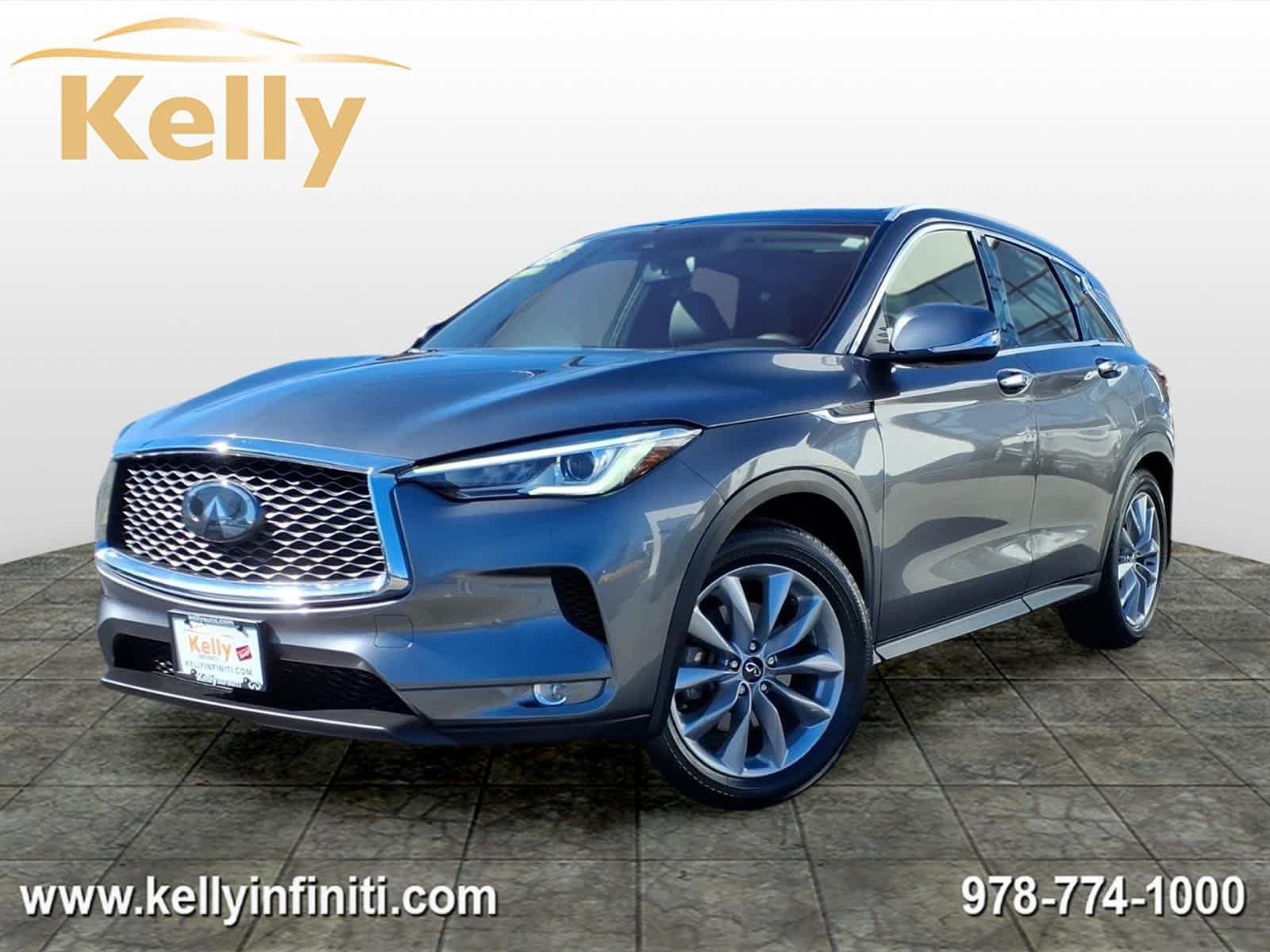 Used 2021 INFINITI QX50 Luxe w/ Cargo Package AWD/4WD image 1