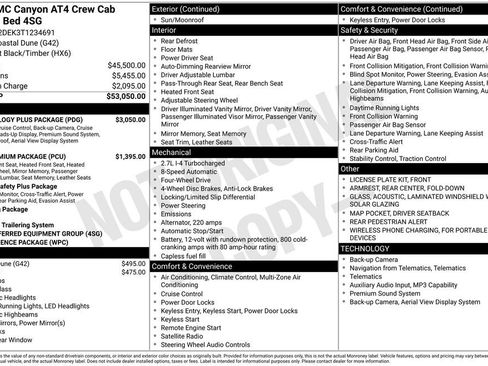 New 2026 GMC Canyon AT4 w/ Technology Plus Package AWD/4WD image 5