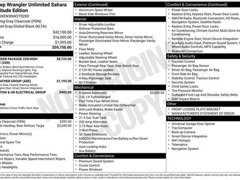 Used 2022 Jeep Wrangler Unlimited Sahara image 30