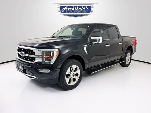 Used 2021 Ford F150 Platinum w/ FX4 Off-Road Package AWD/4WD image 3