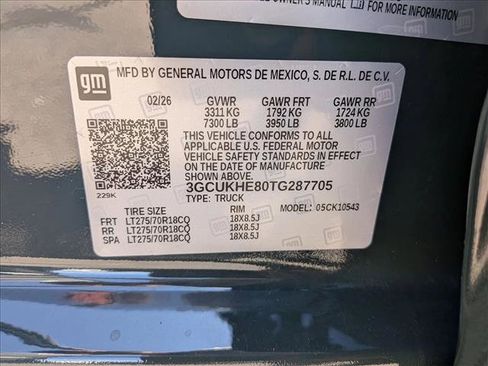 New 2026 Chevrolet Silverado 1500 ZR2 w/ LPO, Dark Essentials Package AWD/4WD image 17