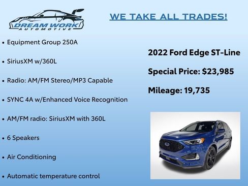Used 2022 Ford Edge ST-Line image 2