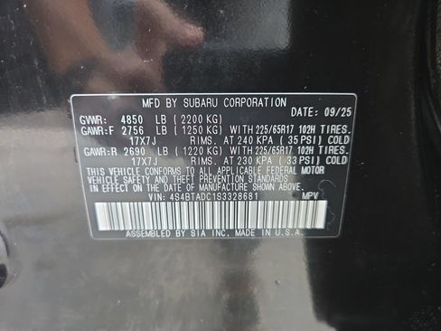 Used 2025 Subaru Outback Premium AWD/4WD image 29