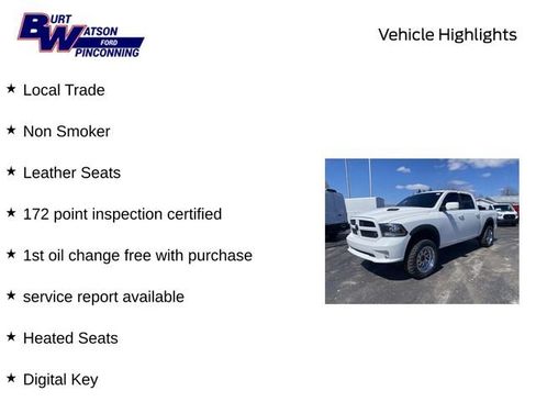Used 2014 RAM 1500 Sport w/ Sport Premium Group image 9
