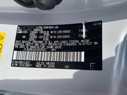 Used 2017 Lexus RX 350 AWD w/ Premium Package image 17